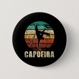 Bóton Redondo 5.08cm Capoeira - Kickboxing Artes Marciais Brasileiras M