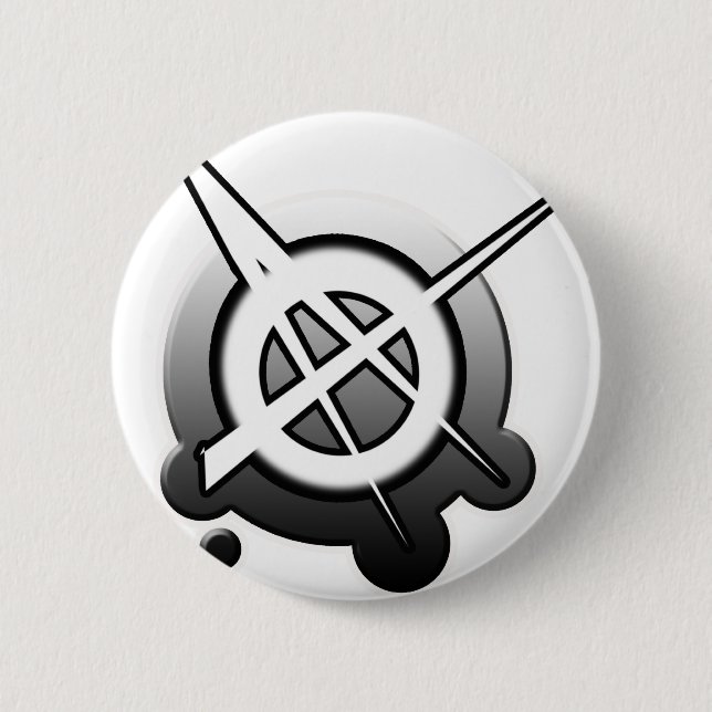 Bóton Redondo 5.08cm caras punk música ANARCHY PUNK ROCK (Frente)