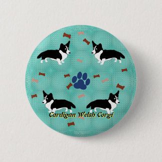 Bóton Redondo 5.08cm Cardigan Welsh Corgi