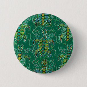 Bóton Redondo 5.08cm Caribe Tortuga