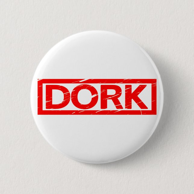 Bóton Redondo 5.08cm Carimbo Dork (Frente)