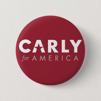 Bóton Redondo 5.08cm CARLY FIORINA para o botão do presidente 2016