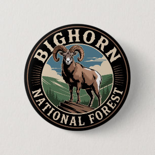 Bóton Redondo 5.08cm Carneiro Nacional Florestal Bighorn