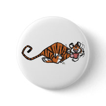 Cartoon Running Tiger