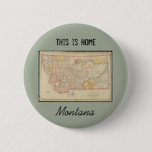 Bóton Redondo 5.08cm Casa de Montana
