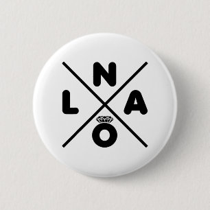Bóton Redondo 5.08cm Casamento em Nova Orleans Festa de Despedida de So