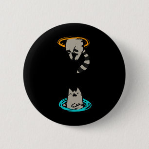 Bóton Redondo 5.08cm Cat Engraçado Vídeo Jogo Animal