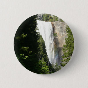 Bóton Redondo 5.08cm Catarata Vernal II no Parque Nacional de Yosemite