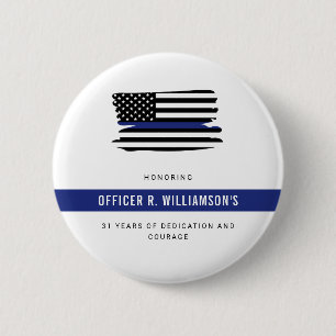 Bóton Redondo 5.08cm Celebração Personalizada de Reforma Policial