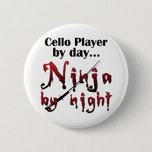 Bóton Redondo 5.08cm Cello Ninja
