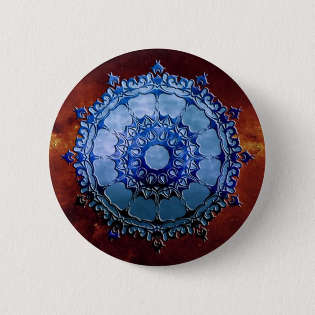 Bóton Redondo 5.08cm Celtic Mandala (Frente)