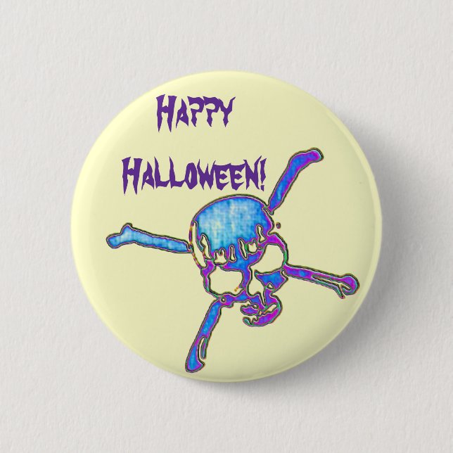 Bóton Redondo 5.08cm Células 6 (Frente)