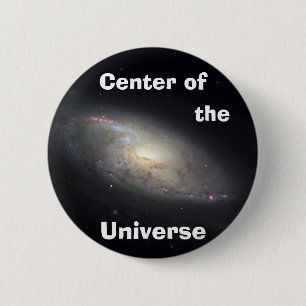 Bóton Redondo 5.08cm Centro do universo