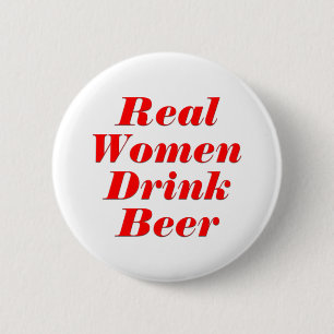 Bóton Redondo 5.08cm Cerveja da bebida das mulheres reais