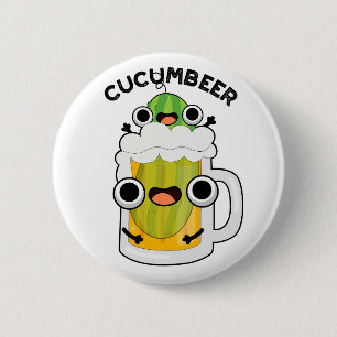Bóton Redondo 5.08cm Cerveja Engraçada De Cucum Pun