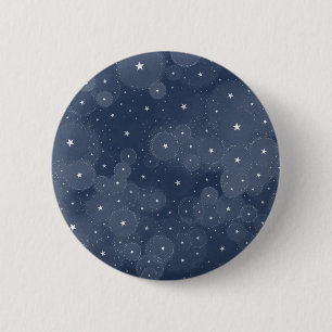 Bóton Redondo 5.08cm Céu estrelado