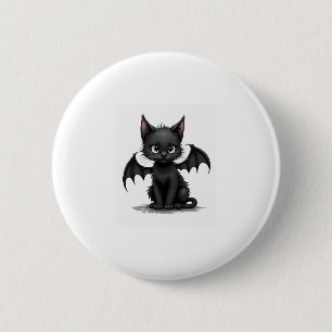 Bóton Redondo 5.08cm Ch Ch Ch Meow Meow Meow Scary Sexta Feira Figurina