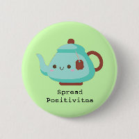 Chá "spread positivite" de desenho animado
