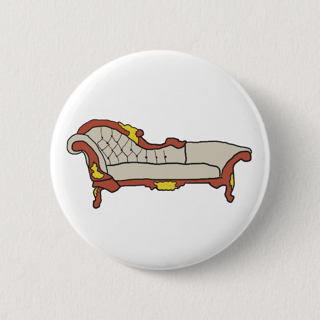 Bóton Redondo 5.08cm Chaise Longue (Frente)
