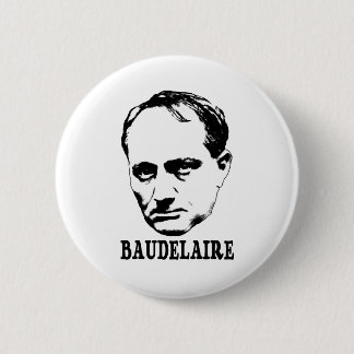Bóton Redondo 5.08cm Charles Baudelaire