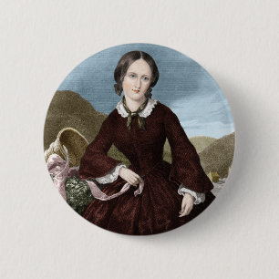 Bóton Redondo 5.08cm Charlotte Bronte