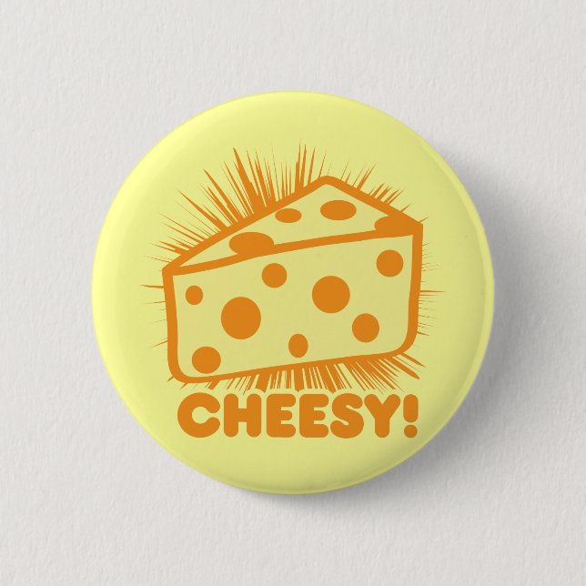 Bóton Redondo 5.08cm Cheesy (Frente)