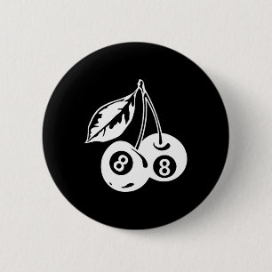 Bóton Redondo 5.08cm Cherry Billiards - Jogo da Piscina Na moda