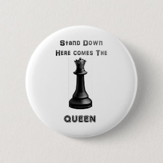 Bóton Redondo 5.08cm Chess Queen