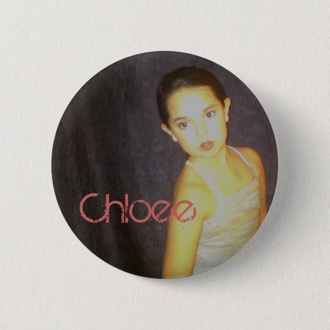 Bóton Redondo 5.08cm Chloee (Frente)