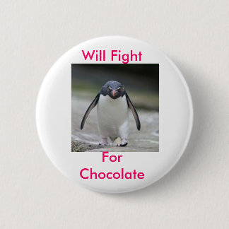 Bóton Redondo 5.08cm Chocolate