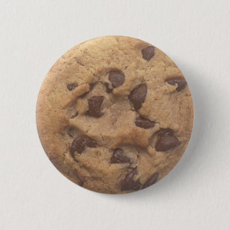 Bóton Redondo 5.08cm Chocolate Chip Cookie