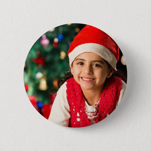 BÓTON REDONDO 5.08CM CHRISTMAS CUSTOM PHOTO BUTTON (Frente)