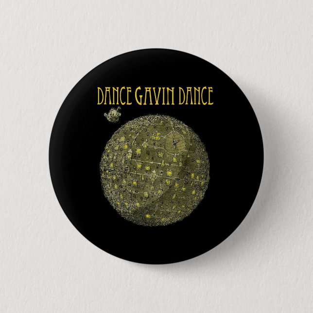 Bóton Redondo 5.08cm Christmas Gifts For Dance Gavin Dance Lovers Dance (Frente)
