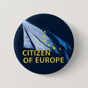 Bóton Redondo 5.08cm Cidadão da Europa