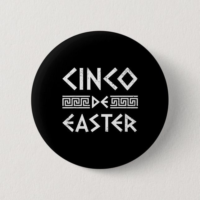 Bóton Redondo 5.08cm Cinco de Páscoa Engraçado Cinco De Mayo Orthodox G (Frente)
