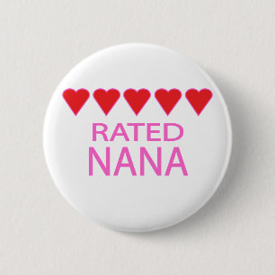 Bóton Redondo 5.08cm Cinco Heart Nana