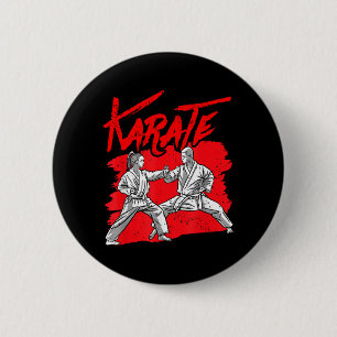 Bóton Redondo 5.08cm Cinturão de Karate Instrutor de Artes Marciais Lut