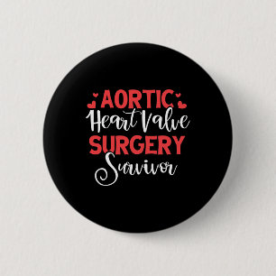 Bóton Redondo 5.08cm Cirurgia Cardíaca Sobrevivência Doença Cardíaca Do