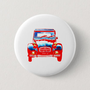 Bóton Redondo 5.08cm Citroen 2CV 2
