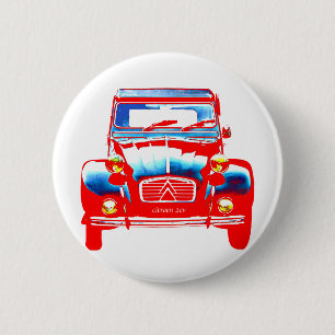 Bóton Redondo 5.08cm Citroen 2CV 2