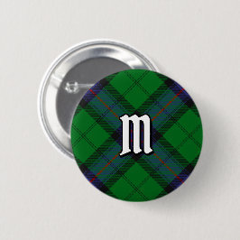 Bóton Redondo 5.08cm Clan Armstrong Tartan Button