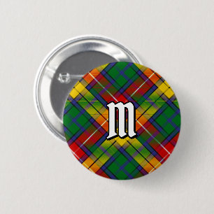 Bóton Redondo 5.08cm Clan Buchanan Tartan