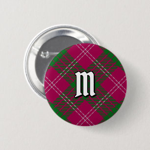 Bóton Redondo 5.08cm Clan Crawford Tartan Button