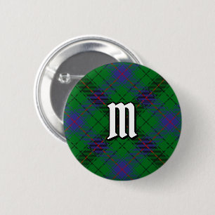 Bóton Redondo 5.08cm Clan Davidson Tartan