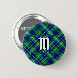 Bóton Redondo 5.08cm Clan Douglas Tartan Button