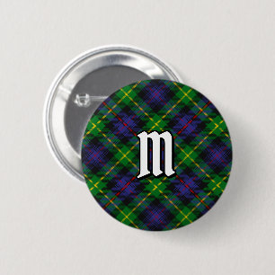 Bóton Redondo 5.08cm Clan Farquharson Tartan Button