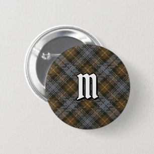 Bóton Redondo 5.08cm Clan Gordon Weathered Tartan Button