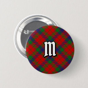 Bóton Redondo 5.08cm Clan Robertson Tartan Button