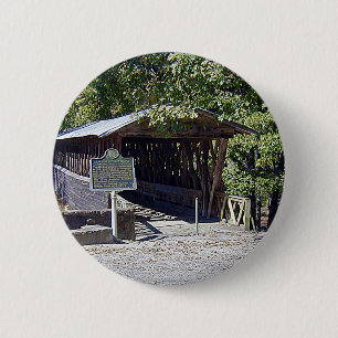 Bóton Redondo 5.08cm Clarkson Covered Bridge Alabama