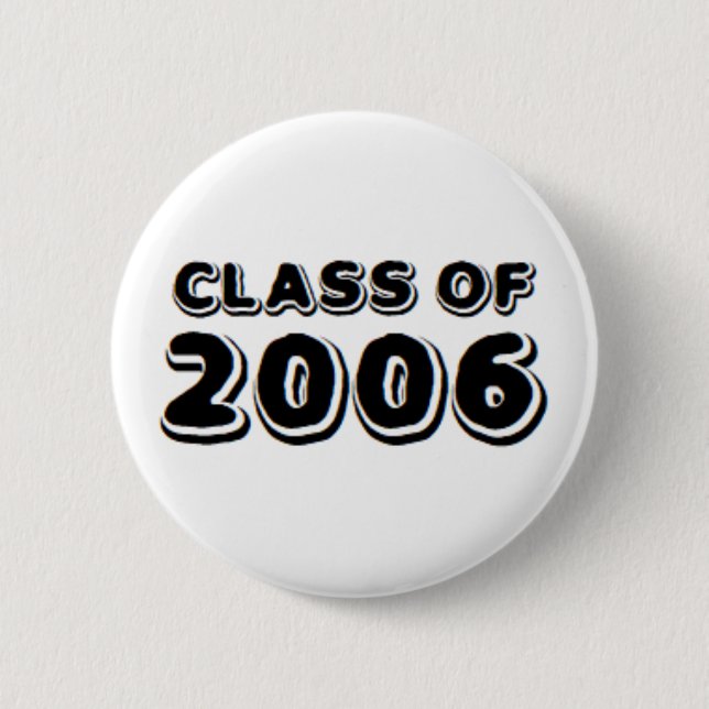 Bóton Redondo 5.08cm classe de 2006 (Frente)